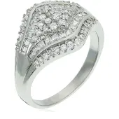Orphelia Dames 925 Sterling Zilveren Ring - Zilver R-3657