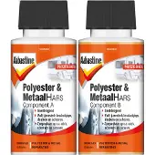 Alabastine Polyester & Metall Hars Set 200ml