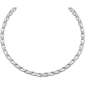 Orphelia Dames 925 Sterling Zilveren Set: Ketting + Armband - Zilver SET-042