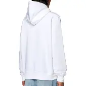 Diesel gescheurd logo witte hoodie