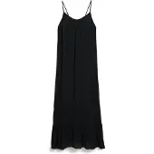 Superdry Beach Maxi-hemdjurk Zwart Grootte: 38