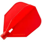 Harrows Clic System Flight Red - Dart Flights
