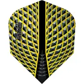 Harrows Silika Round NO6 Yellow Tough Crystalline Coated - Dart Flights