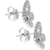 Orphelia Dames 925 Sterling Zilveren Stud Oorbellen - Zilver ZO-6020