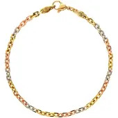 NAEMI Armband goud / rose-goud / zilver