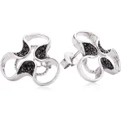 Orphelia Dames 925 Sterling Zilveren Stud Oorbellen - Zilver ZO-5032