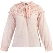 Dreimaster Blouse 'Abrel' rosé