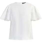 Dreimaster Blouseshirt met kant Dames wit