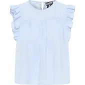 Dreimaster Blouse lichtblauw