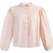 Dreimaster Blouse 'Abrel' poederroze