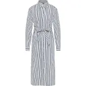 Dreimaster Maritim Blousejurk donkerblauw / wit