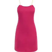 Mymo Jurk geel / pink / wit