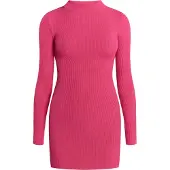 Mymo Gebreide jurk 'Biani' pink
