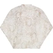 Dreimaster Klassik Blouse sand / wit