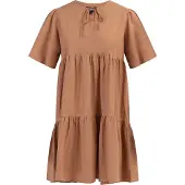 Dreimaster Jurk 'Zitha' bruin