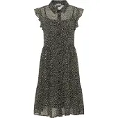 Dreimaster Blousejurk zwart / wit