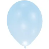 Amscan Ballonnen Met Led-verlichting 28 Cm 5 Stuks Blauw