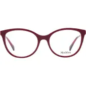 Max mara MM5027 53/17/140 Glazen voor Zicht Shiny rood Acetaat VROUW MM5027