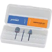 PROMED Voetverzorgingskop Hornhaut Set (set, 3 stuks)