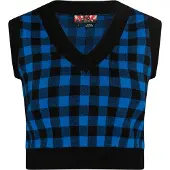 MyMo ROCKS Trui blauw / zwart