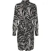 Vero Moda Liva Korte Jurk Met Lange Mouwen