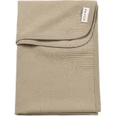 Meyco Baby Jacquard Wiegdeken - Taupe - 75x100cm - 0.5 TOG