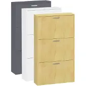 VCM Houten plank Kipper schoenenrek Schoenenkast Schoenenkipper 3 Sulos M
