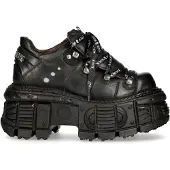 New rock unisex platform punk metalen laarzen - M-TANK120N