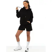 Enzo Dames Oversized Hoodie Tracksuit Met Korte Broek