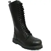 Grinders Slijpmachines Unisex Zwarte Punk Militaire Laarzen-King CS