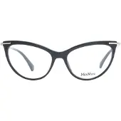 Max mara Zonnebril - - Glanzend zwart - Model MM5049 - 53 mm - Polycarbonaat - Inclusief beschermhoes