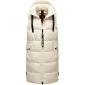 NAVAHOO Bodywarmer 'Schnuffelchen' wit