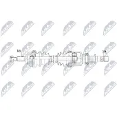 NTY NPW-RE-254 Aandrijfas