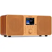 Audizio Genua DAB radio - DAB+ radio met Bluetooth & wekkerradio -