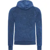 Rusty neal Gewassen hoodie met een used look