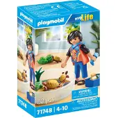 Playmobil My Life 71748 Schildpadden terrarium