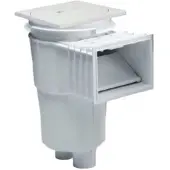 AstralPool 11306 Skimmer Standard Mouth Square Cover 17.5l Transparant