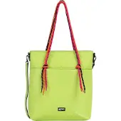 Mymo Shopper 'Duilio' donkerblauw / lichtgroen / oranje / pink