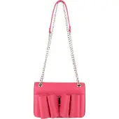MO Schoudertas pink / zilver