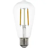 Eglo Smart lamp E27 | Edison ST64 | Helder | 2200-6500K | Zigbee | 6W