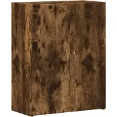 vidaXL Archiefkast 60x32x77,5 cm bewerkt hout gerookt eikenkleurig