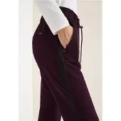 Cecil Dames Broek met glittertape in Rood, Gr: XS