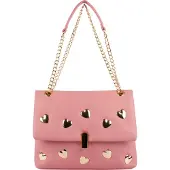 Mymo Schoudertas goud / pink