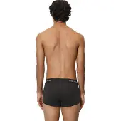 Marc O'Polo Boxershorts 'Essentials' zwart / wit