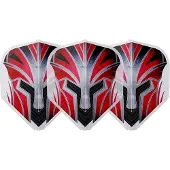 L-Style EZ L1 Prime Series Red Clear White - Dart Flights