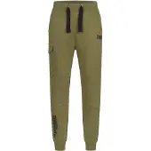 Lonsdale Broek 'Tweedmouth' olijfgroen / zwart