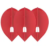 L-Style Champagne L2 Teardrop Red - Dart Flights
