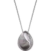 Orphelia Dames 925 Sterling Zilveren Ketting met Hanger - Zilver ZH-4556