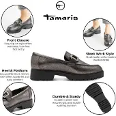Tamaris Instappers donkergrijs