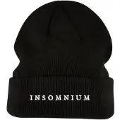 Insomnium Beanie - Logo - zwart | Maat Standard